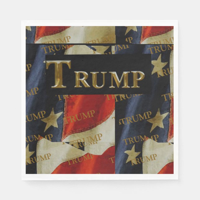 GUARDANAPO DE PAPEL TRUMP (Frente)
