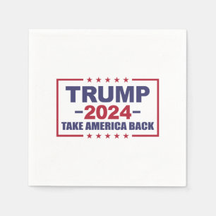 Guardanapo De Papel Trump 2024 Retire a América