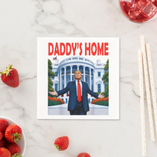 Guardanapo De Papel Trump Daddys Home