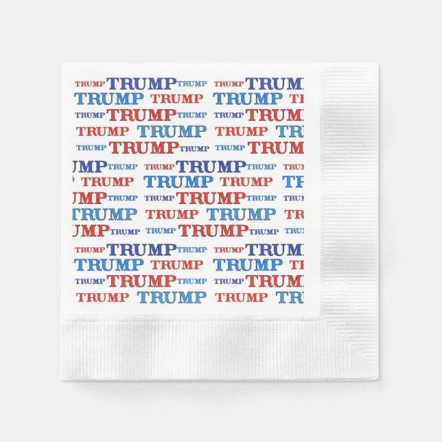 Guardanapo De Papel Trump Trump Paper Napkins (Frente)