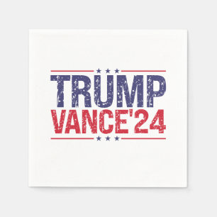 Guardanapo De Papel Trump Vance 2024