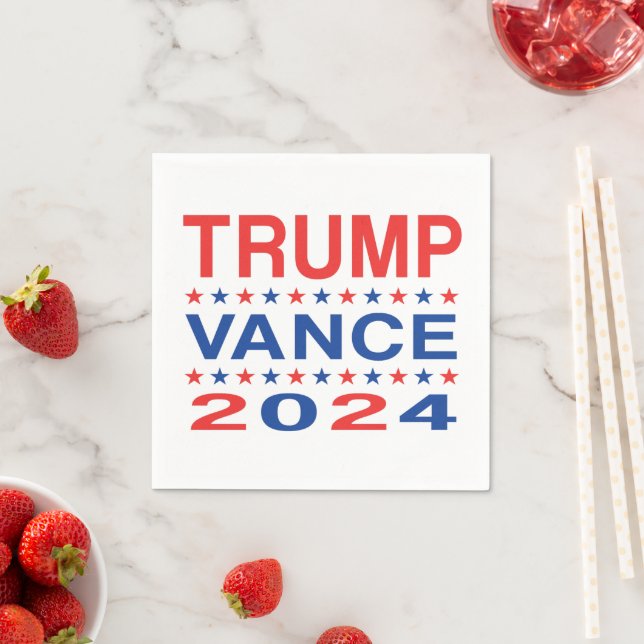 Guardanapo De Papel Trump Vance 2024 (Insitu)