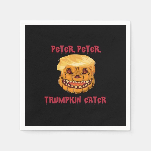 Guardanapo De Papel Trumpkin Pumpkin Eater Clássico (Frente)