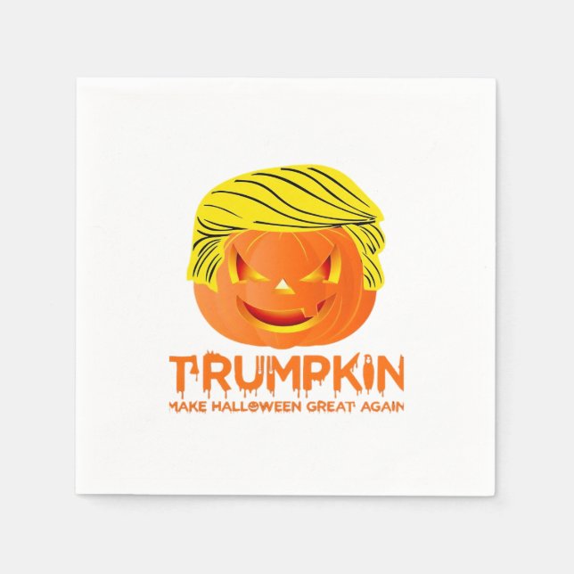 Guardanapo De Papel Trumpkin - Você Está Assustado? Clássica (Frente)