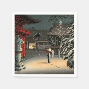Guardanapo De Papel Tsuchiya Koitsu - Neve no Santuário Nezu