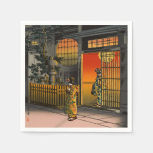 Guardanapo De Papel Tsuchiya Koitsu - Side Street Araki em Yotsuya