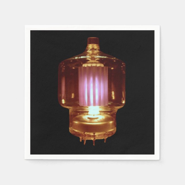 Guardanapo De Papel Tubo de vácuo de transmissão brilhante (Frente)