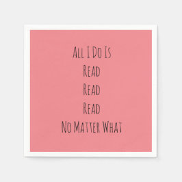 Guardanapo De Papel Tudo Que Eu Faço É Lido