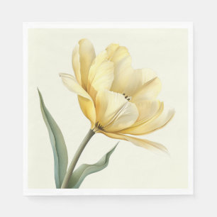 Guardanapo De Papel Tulipa Amarela