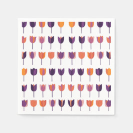 Guardanapo De Papel Tulipas
