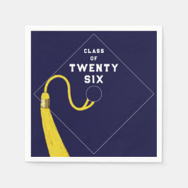 Guardanapo De Papel Turma de Graduação Criativa de 2026
