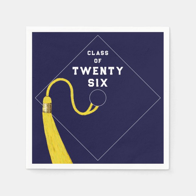 Guardanapo De Papel Turma de Graduação Criativa de 2026 (Frente)