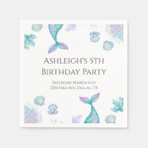 Turquesa Sereia - Festa de aniversário