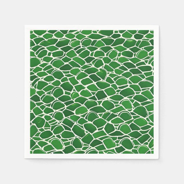 Guardanapo De Papel Turtle Shell Pattern (Frente)