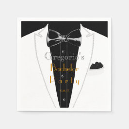 Guardanapo De Papel Tuxedo branco