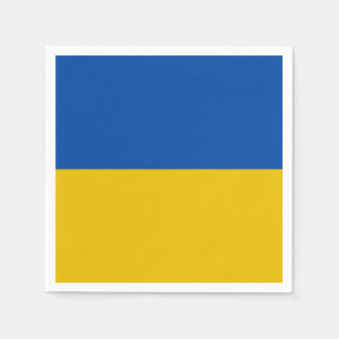 Guardanapo De Papel Ucrânia Flag Napkins