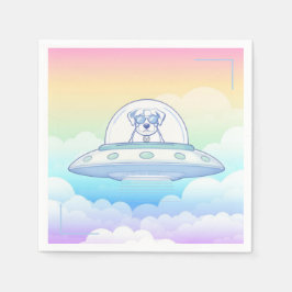 Guardanapo De Papel UFO PETS - Baby Shower -
