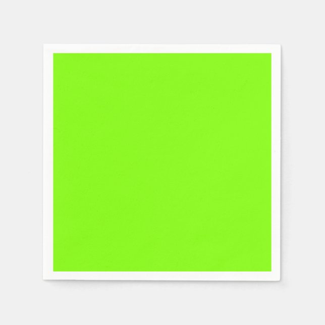 Guardanapo De Papel UFO Verde (Frente)