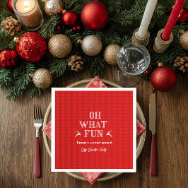 Guardanapo De Papel Ugly Christmas Sweater Holiday Party