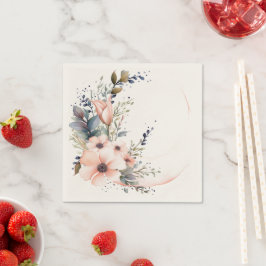 Guardanapo De Papel Última Flor Delicada: Casamento Personalizado Napk