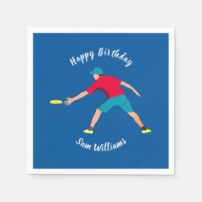 Guardanapo De Papel Ultimate Frisbee (Frente)