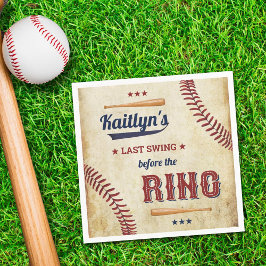 Guardanapo De Papel Último Balanço Antes do Casamento! Chuveiro de Noi