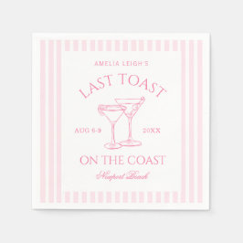 Guardanapo De Papel Último brinde no Fim de Semana da Bachelorette Ros