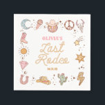 Guardanapo De Papel Último Rodeio Disco Cowgirl Fim de Semana de Despe<br><div class="desc">Estas são guardanapos de papel para festa de despedida de solteira Last Rodeo Disco Cowgirl!</div>