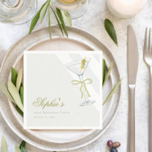 Um Aniversário De Tini Bit Older Martini