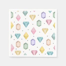 Guardanapo De Papel Um Aniversário Gentil