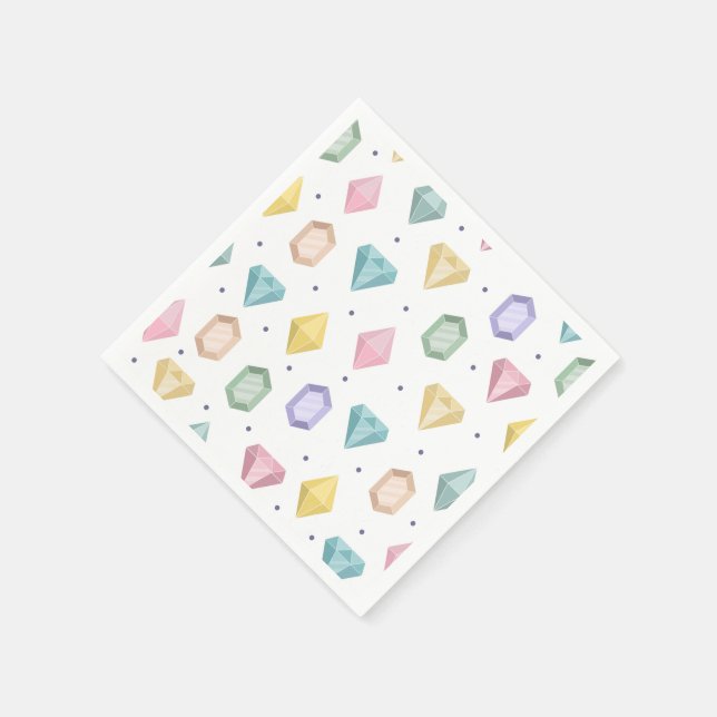 Guardanapo De Papel Um Aniversário Gentil (Canto)