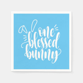 Guardanapo De Papel Um Bendito Papel De Caligrafia De Páscoa Coelhinha