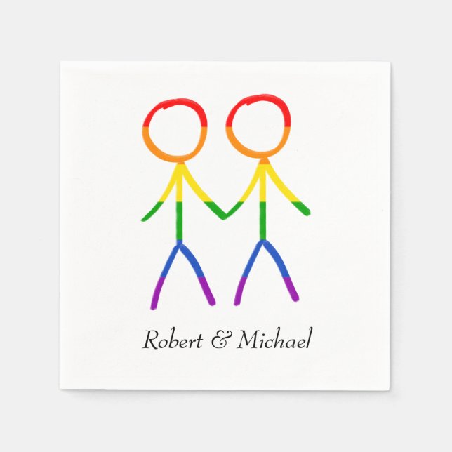 Guardanapo De Papel Um brinde para nós (Frente)