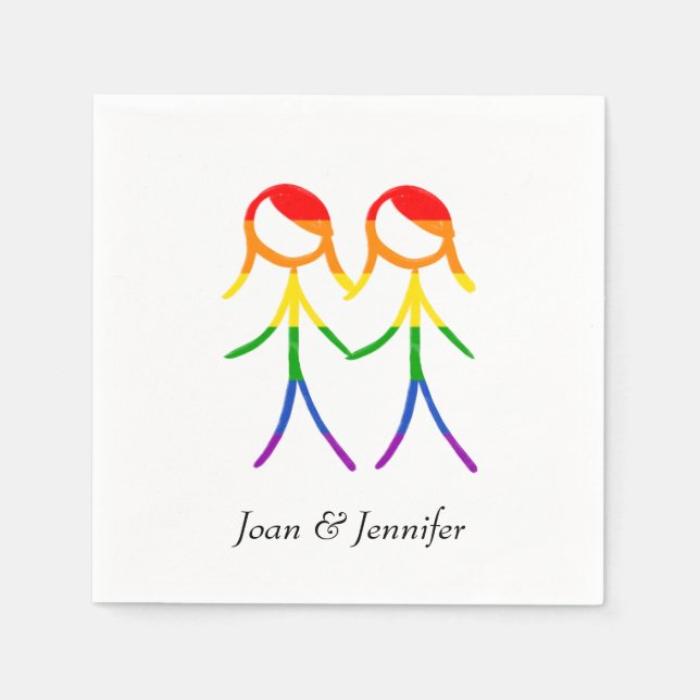 Guardanapo De Papel Um brinde para nós (Frente)