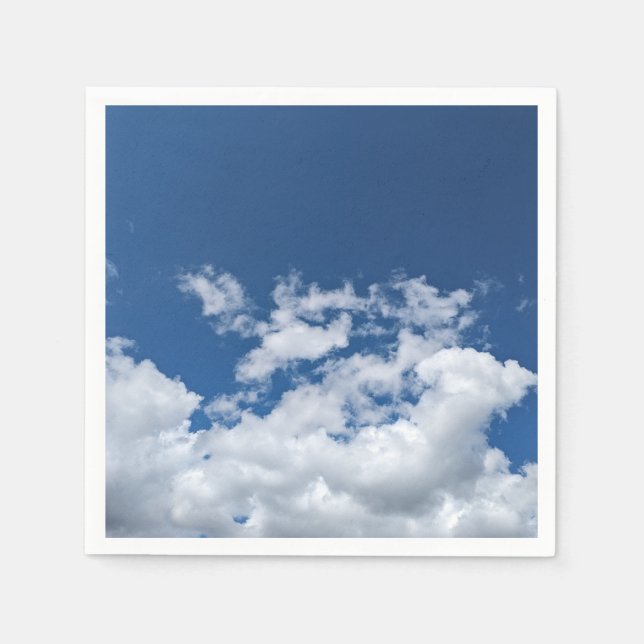 Guardanapo De Papel Um canto de nuvens (Frente)