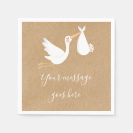 Guardanapo De Papel Um Chá de fraldas / Sprinkle de armazenamento de e