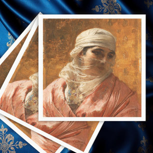 Guardanapo De Papel Um Circassiano por Frederick Arthur Bridgman, Art
