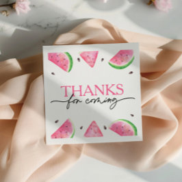 Guardanapo De Papel Um Em Um Aniversário De Melancia De primeiro anive