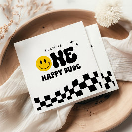 Guardanapo De Papel UM Feliz primeiro aniversario do Duque Napkins