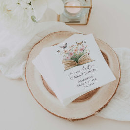 Guardanapo De Papel Um novo Chá de fraldas de Storybook de capítulo