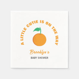 Guardanapo De Papel Um Pequeno Chá de fraldas Citrino Neutro