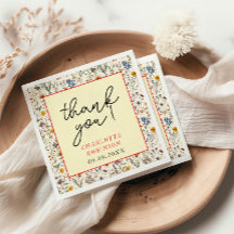 Um pequeno Chá de fraldas de flor selvagem