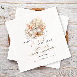 Guardanapo De Papel Um Pequeno Chá de fraldas de Pérolas Costeiras Nap