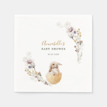 Um pouco de Chá de fraldas de Páscoa Bunny