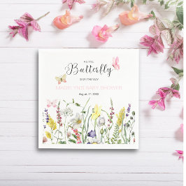 Guardanapo De Papel Um Pouco De Papel De Chá de fraldas Floral De Borb