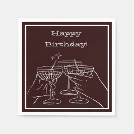 Guardanapo De Papel Um Pouco Mais Antigo - Decorações do Tema de Anive