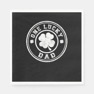 Guardanapo De Papel Um T-Shirt Dia de São Patrício Sortudo