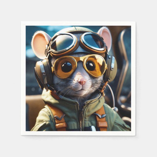 Guardanapo De Papel Uma Doce Fusão Fantástica (Frente)