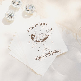 Guardanapo De Papel Uma Festa de aniversário Tini Bit Antiga