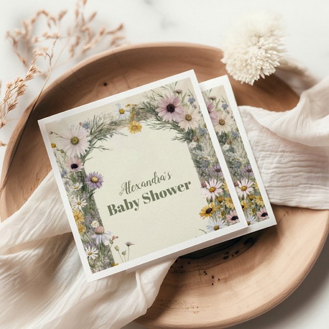 Guardanapo De Papel Uma Pequena Natureza De Bicho De Flor Selvagem (Criador carregado)